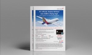 Bank of America and Alaska Airlines Print Mailer for Credit Card Thumbnail